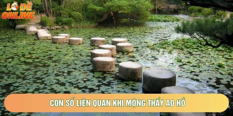 Con số liên quan khi mộng thấy ao hồ